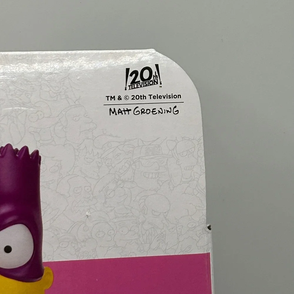 The Simpsons Bartman‎ Action Figure with Skateboard and Slingshot New in box